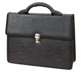 Портфель деловой Siena, 345 × 260 × 90 мм, черный